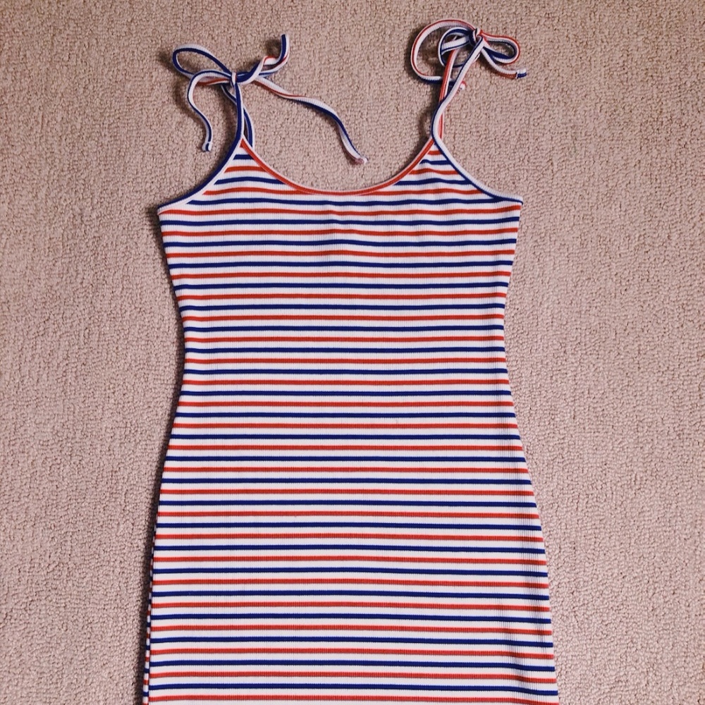 forever 21 striped dress
